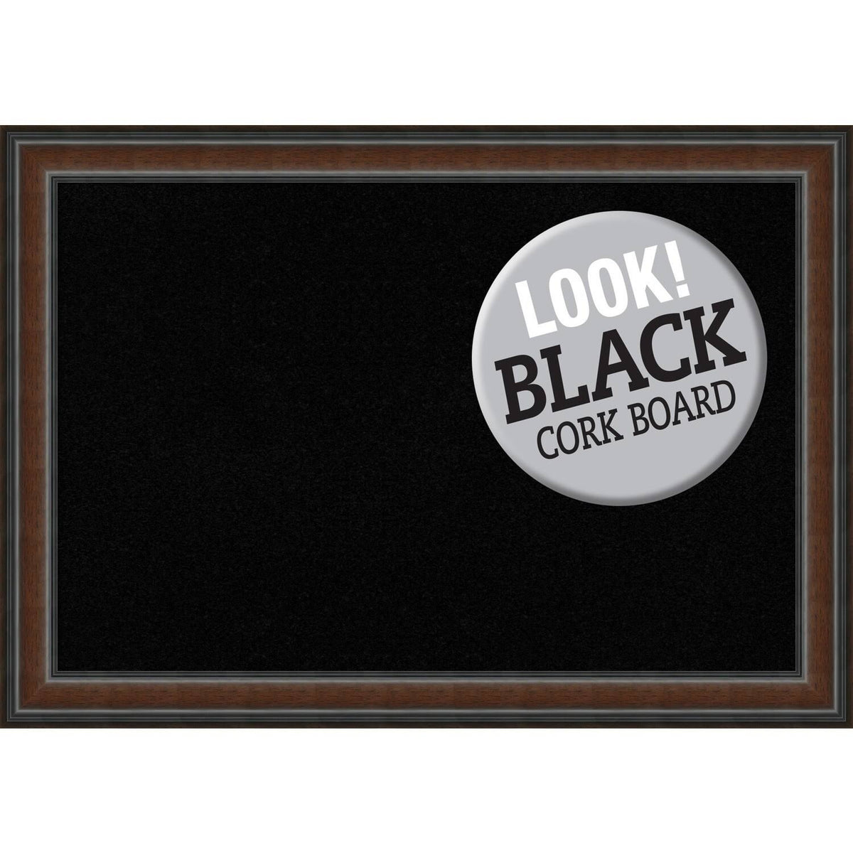 Cork Board Black, Medium O887649
