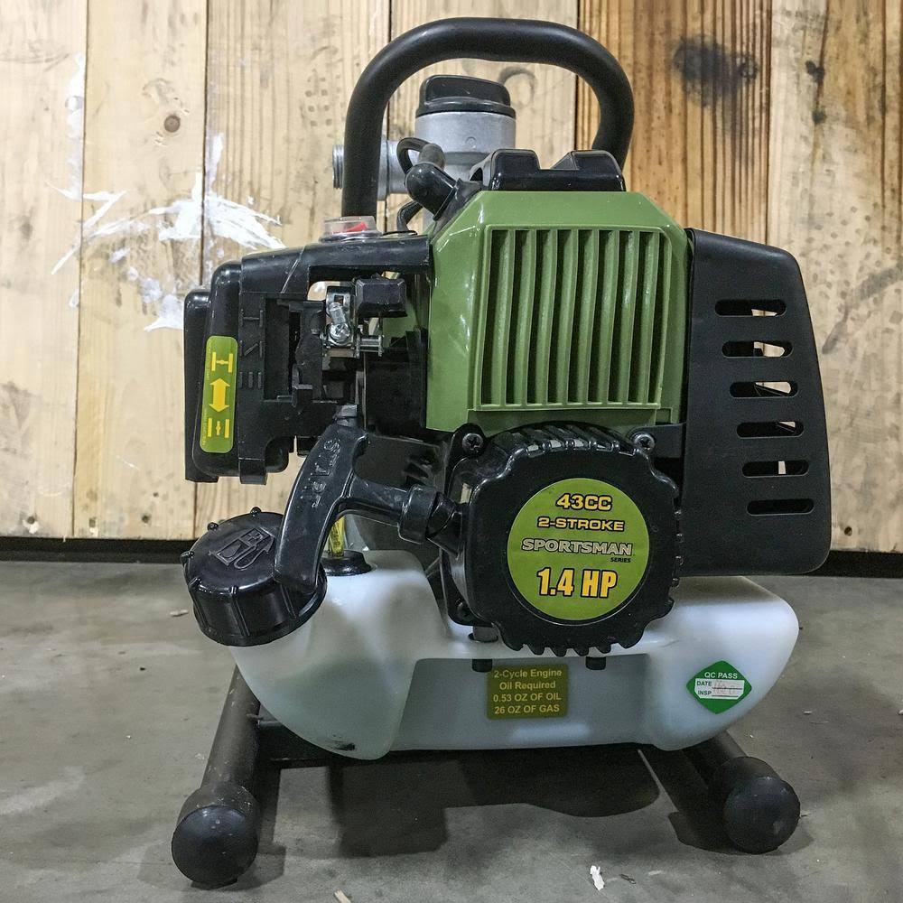 1.4 HP 2-Cycle Utility Pump with Garden Hose Adapter Z7200