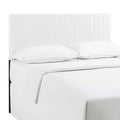 King or California King White Headboard J655