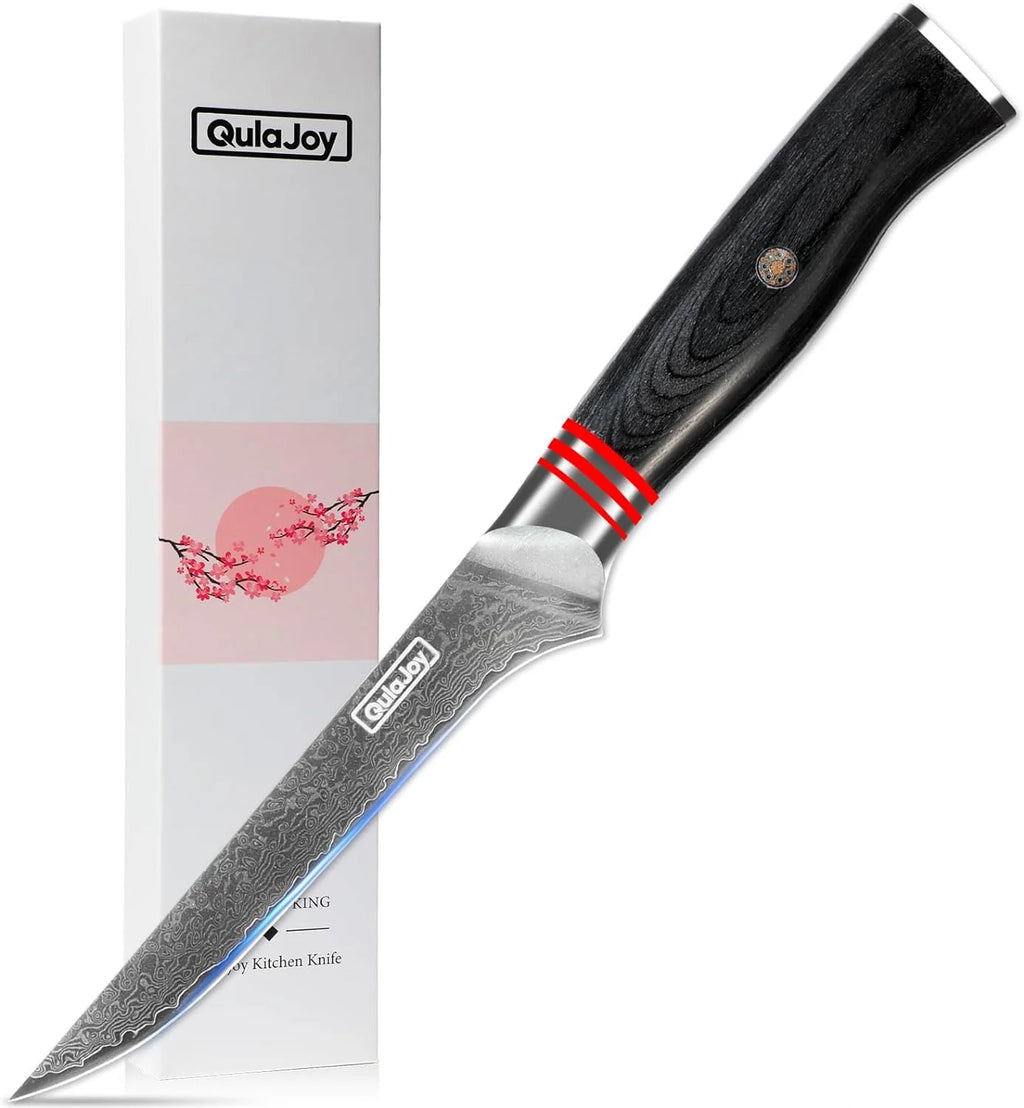 6 Inch Damascus Steel Boning Knife K243