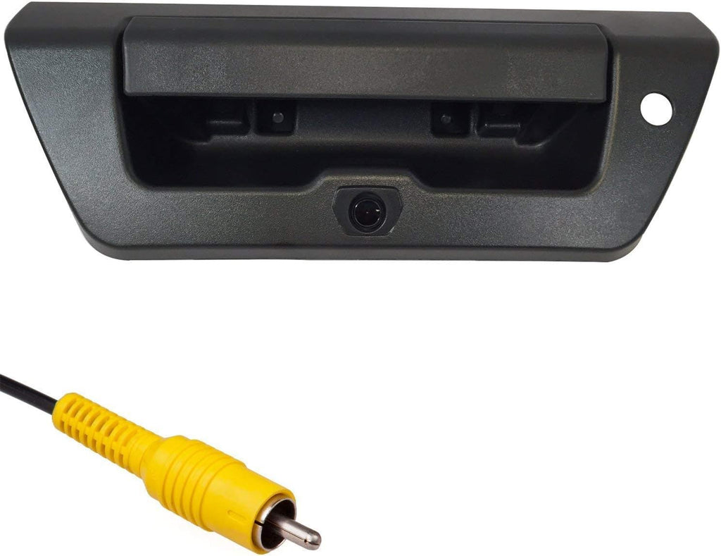 Black Tailgate Handle with Backup Camera Pack of 2 Y429