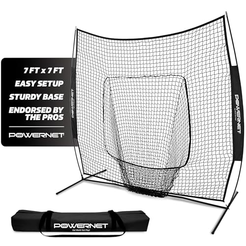 7x7 Baseball Softball Practice Net with Accessories Z29465