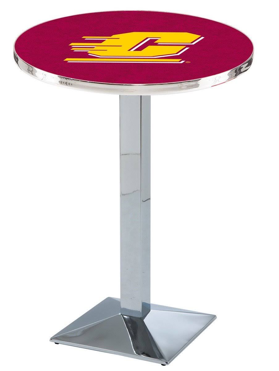 Chrome Pub Table 36 inch H3245