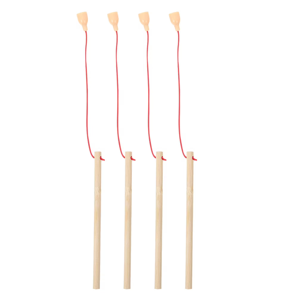 4Pcs Wooden Magnetic Fishing Poles Toys Z350160