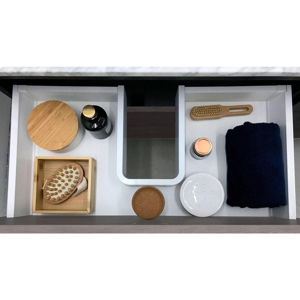 40x22 Oak Wood Bathroom Vanity Set with Sink F61595