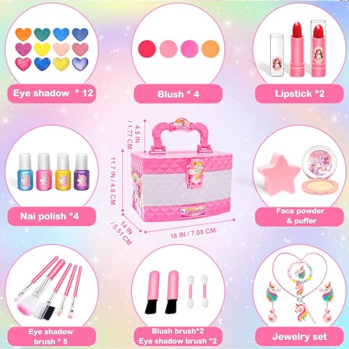 Washable Princess Dresses Pretend Makeup Set S828