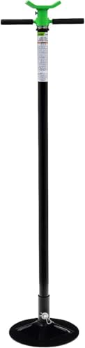 1,500 lb Adjustable Height Heavy-Duty Steel Underhoist Support Stand E62938