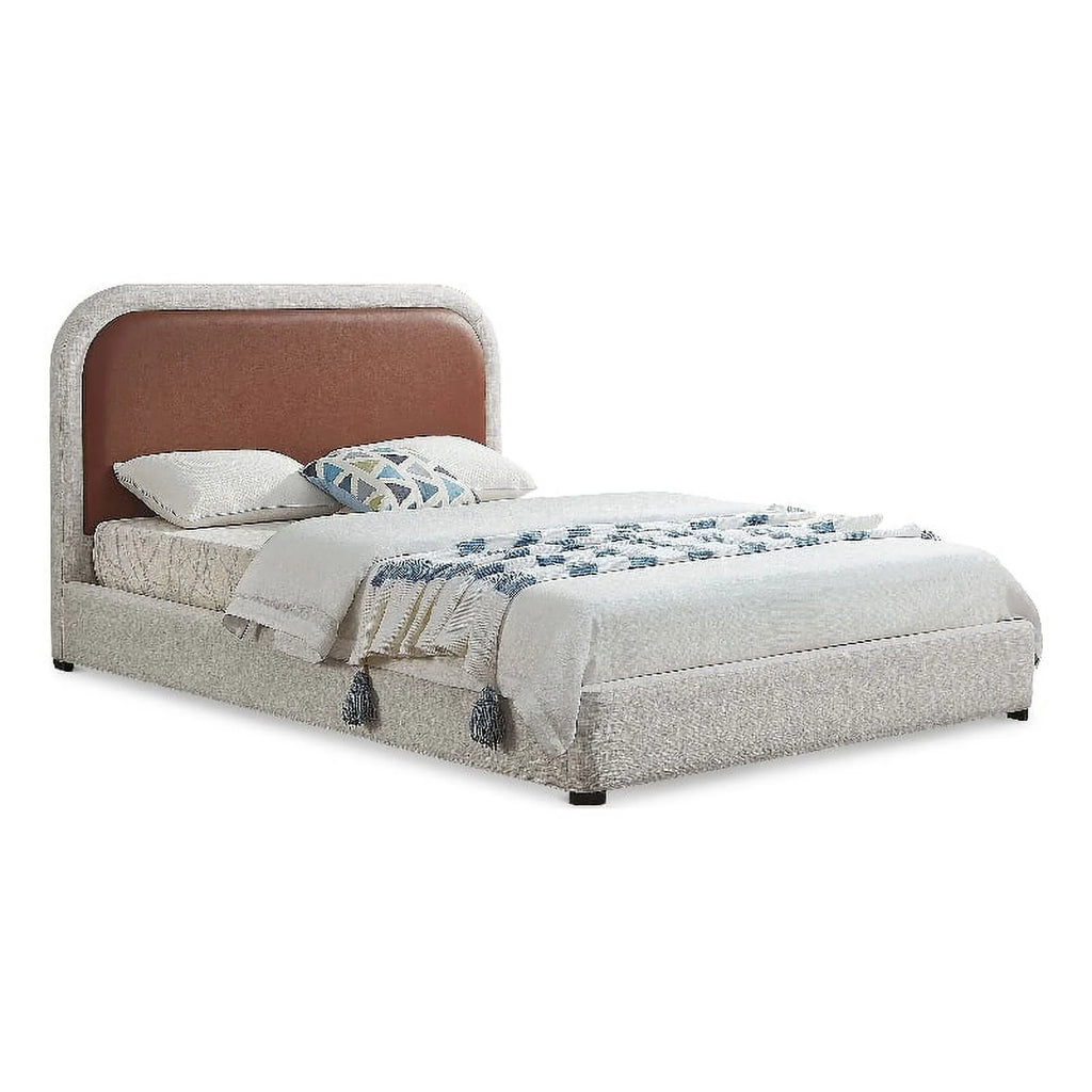 Brown Queen Bed D18346