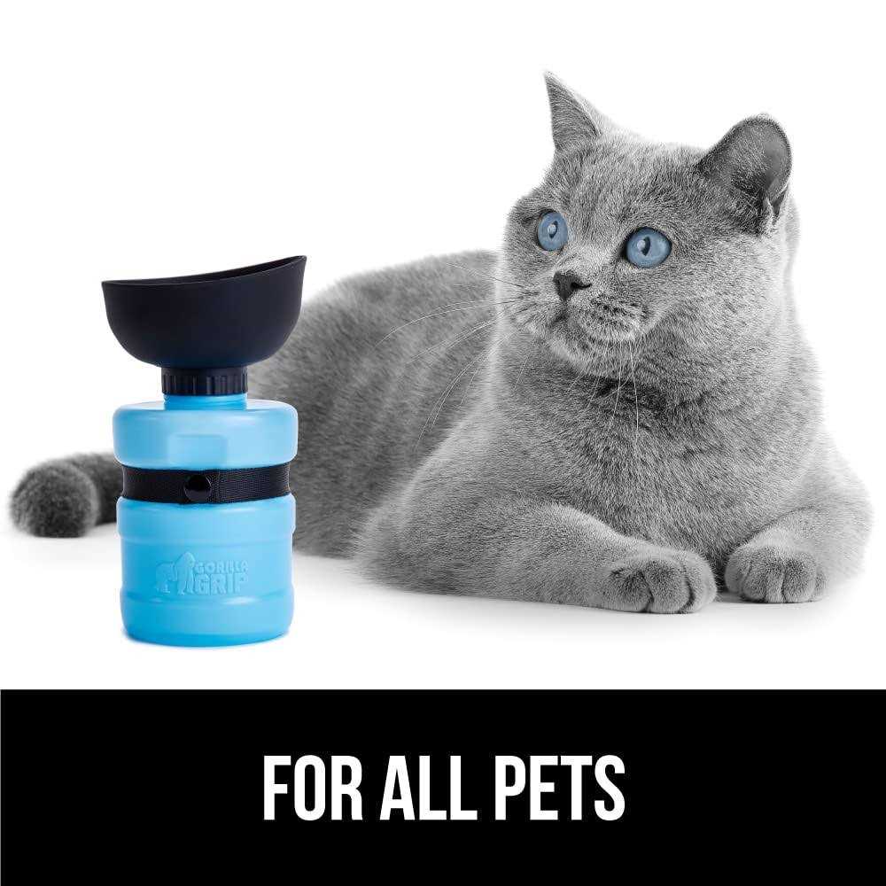 Leak Proof Portable Dog Water Bottle with Bowl Cap M2271