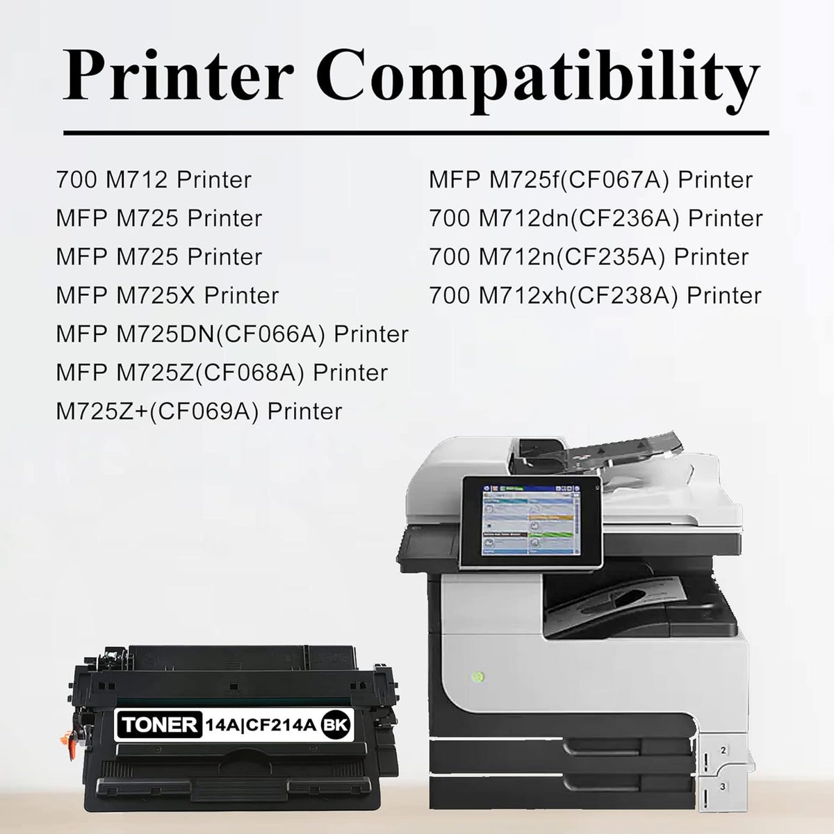 Black Compatible Toner Cartridge 1 Pack C133055