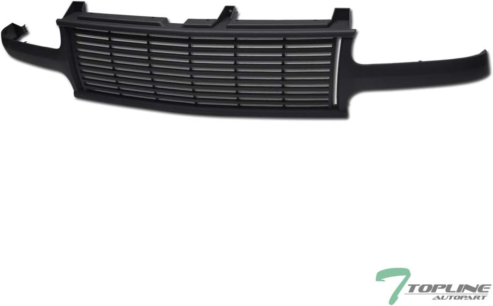 Matte Black Front Hood Bumper Grill Grille ABS X719