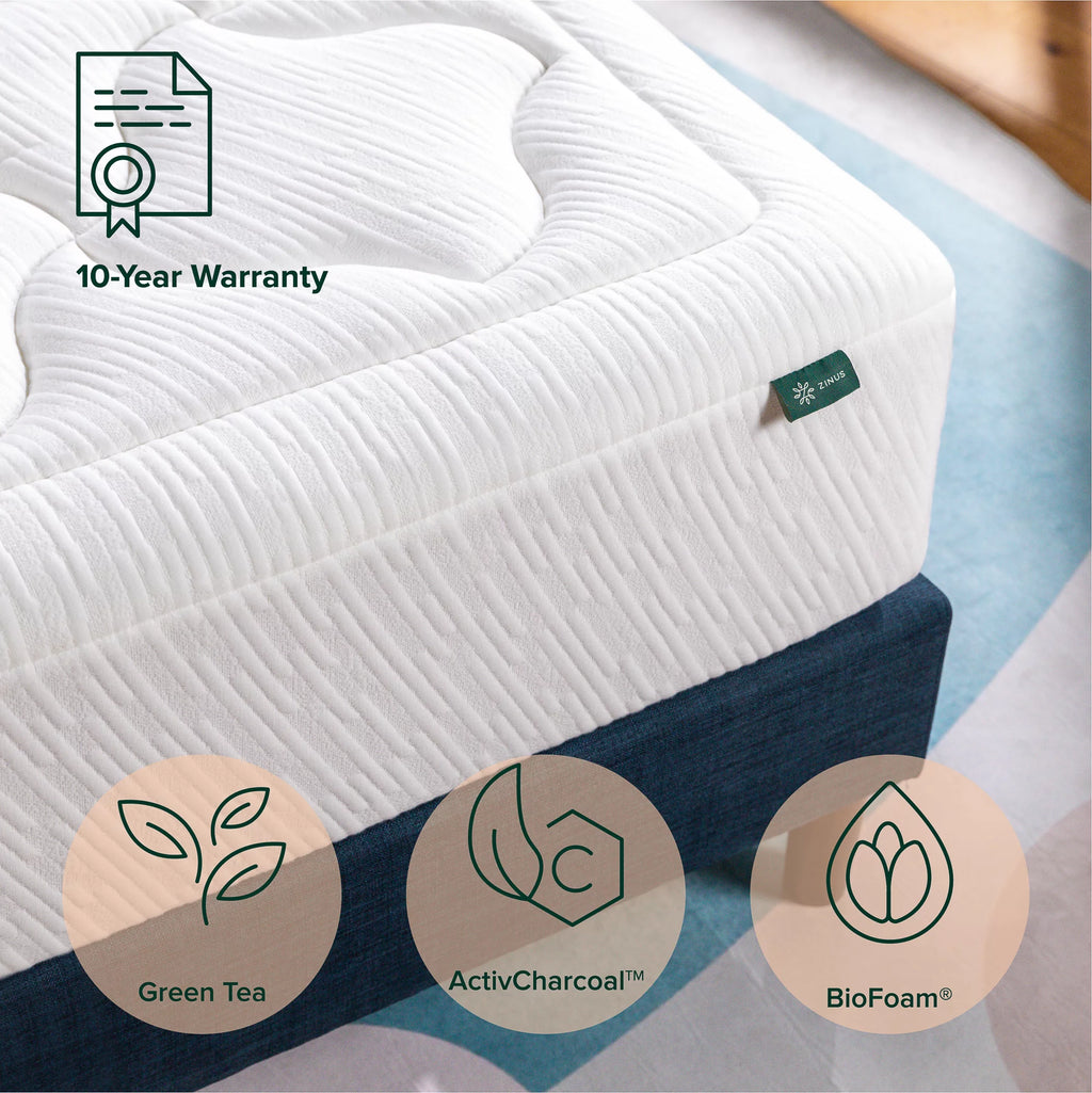 12 Cloud Memory Foam Mattress King T56762