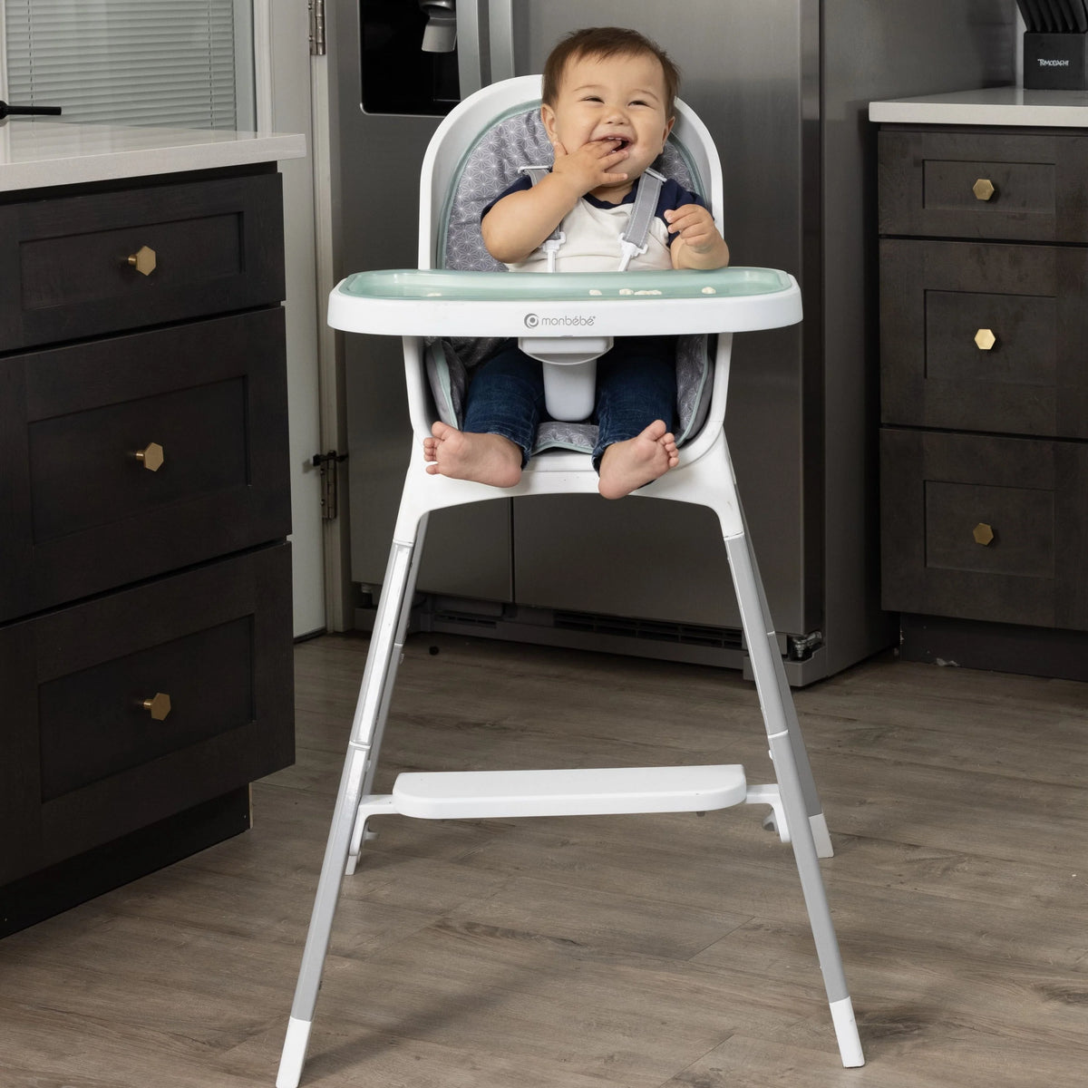 Reclining Highchair with 8 Modes of Use Q35096
