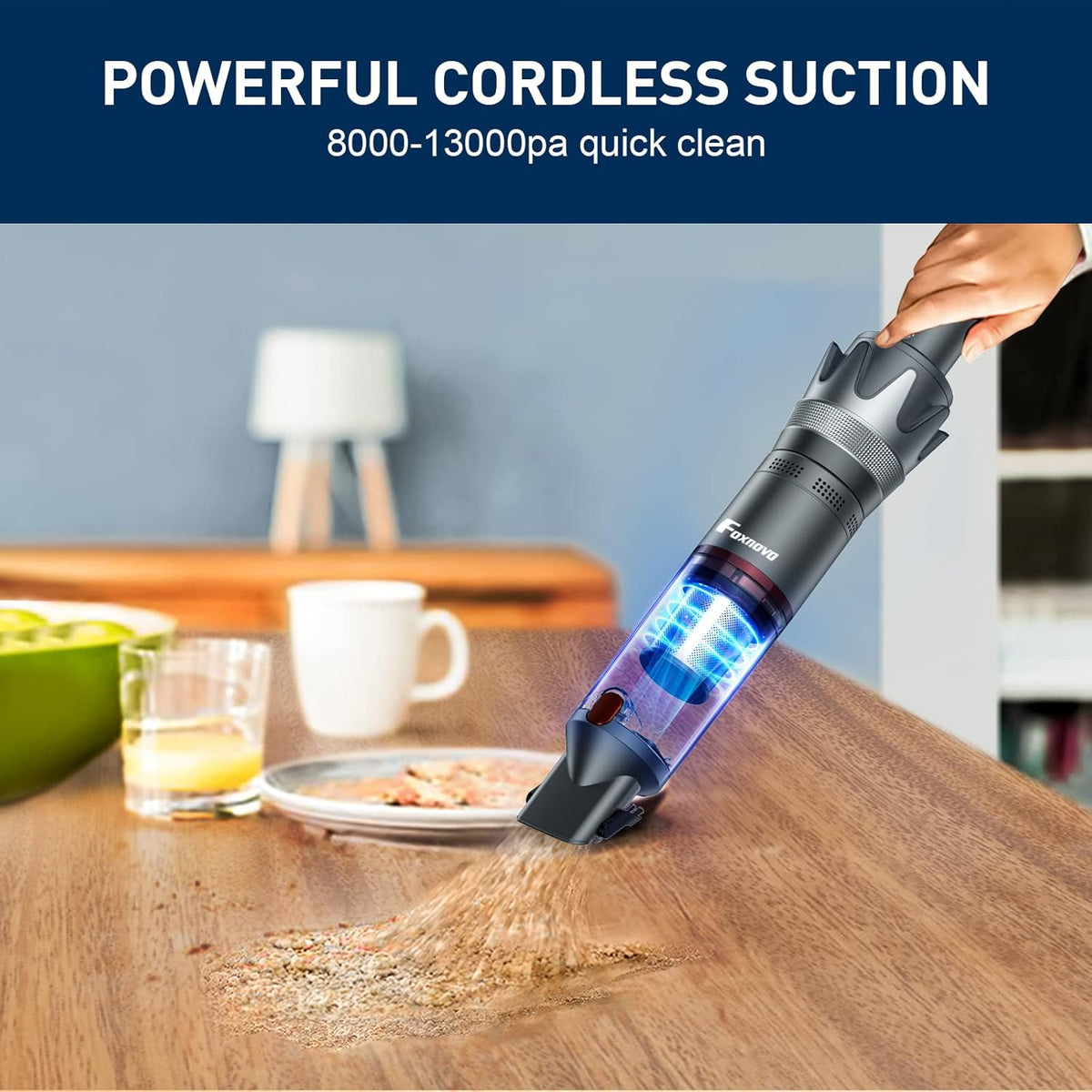 Cordless Handheld Vacuum Cleaner, Pack of 2 B1527