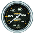 Carbon Fiber Mechanical Fuel Pressure Gauge T526