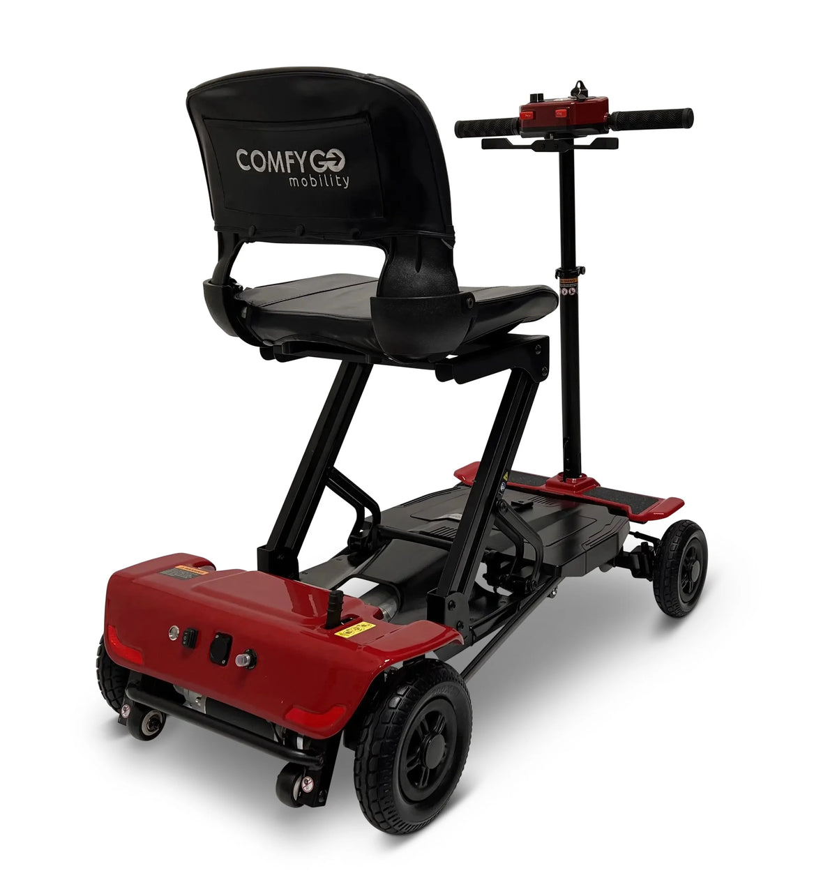 4-Wheel Foldable Electric Mobility Scooter with Extended Battery B24937