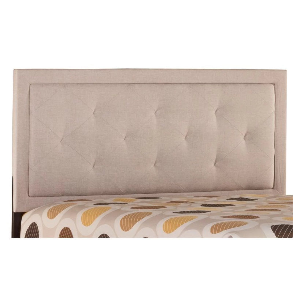Upholstered King Panel Headboard in Cream M741298