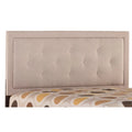 Upholstered King Panel Headboard in Cream M741298