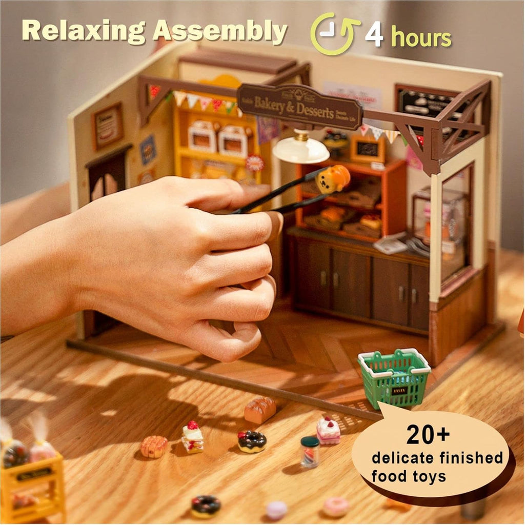 DIY Miniature Doll House Kit with LED B5807