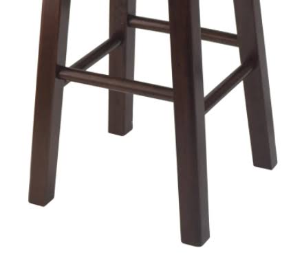 Antique Walnut 2pc Bar Stool Set J6201
