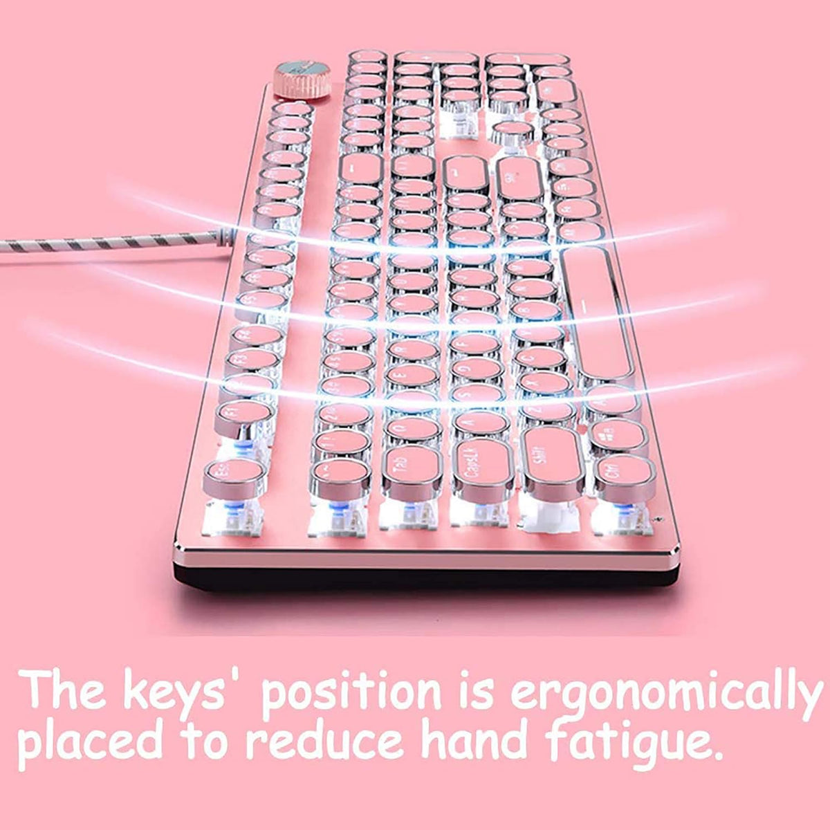 Pink Mechanical Keyboard Z916142