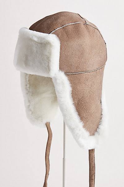 Sheepskin Aviator Hat H496426