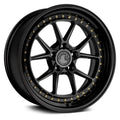 Gloss Black 18x22 x 8.5 Wheel B3010
