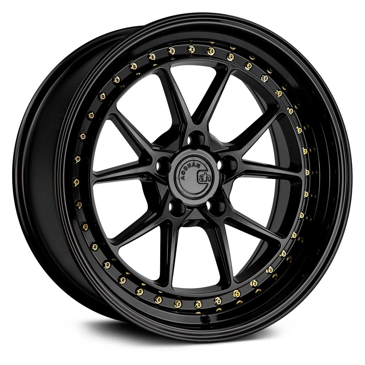 Gloss Black 18x22 x 8.5 Wheel B3010