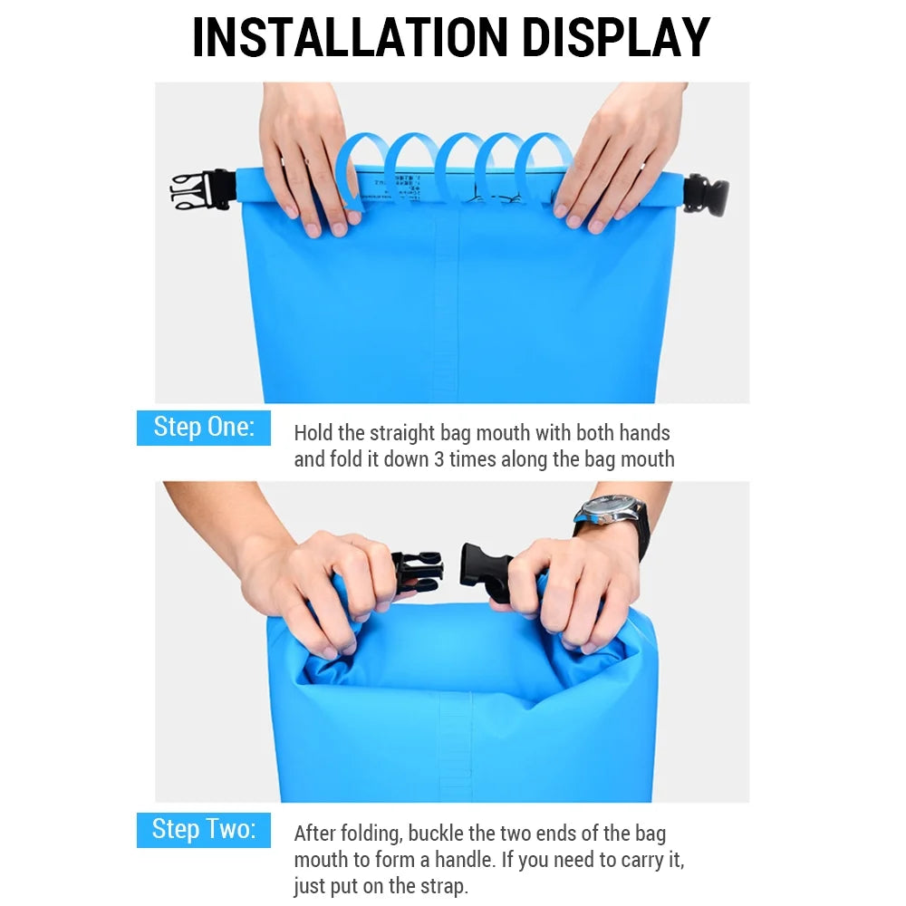 Waterproof PVC Barrel Bag E28047