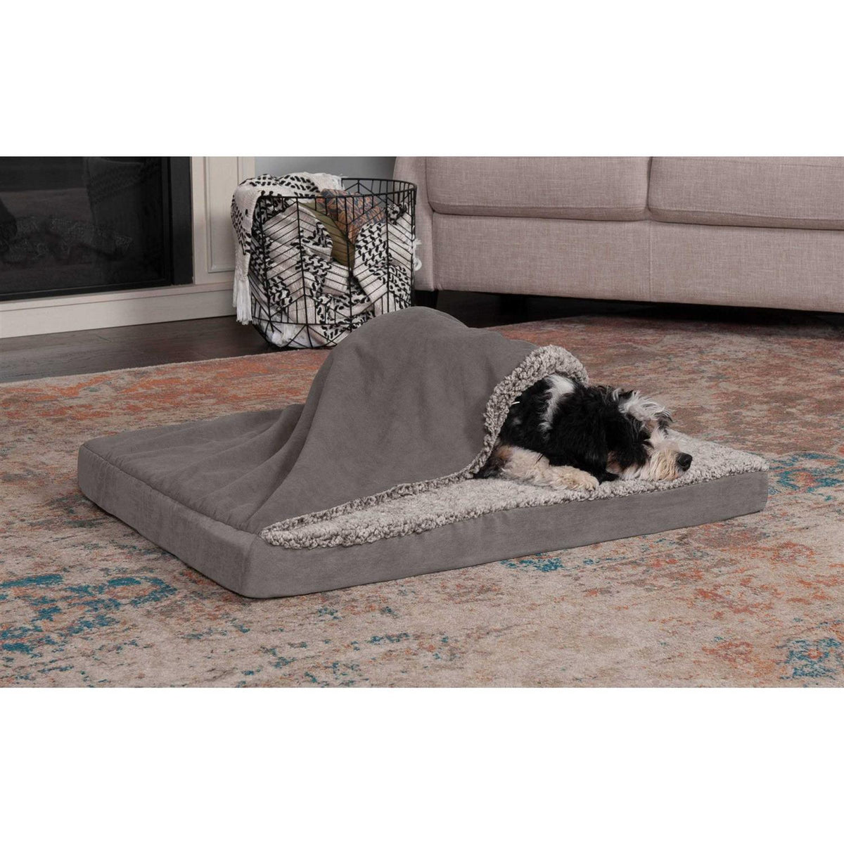 Blanket Top Dog Bed Q753