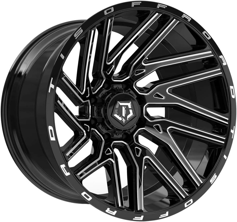 22x12 5x5"/5x5.5" -44mm Black/Milled Wheel Rim 22" H981497