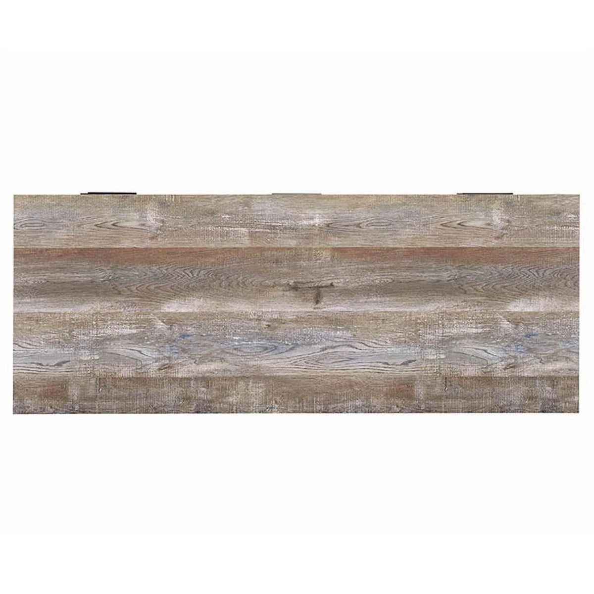 4-drawer Weathered Oak Office Desk B3511