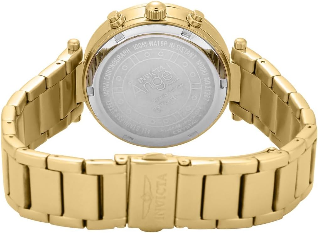 Gold Swiss Quartz Analog Watch V393434