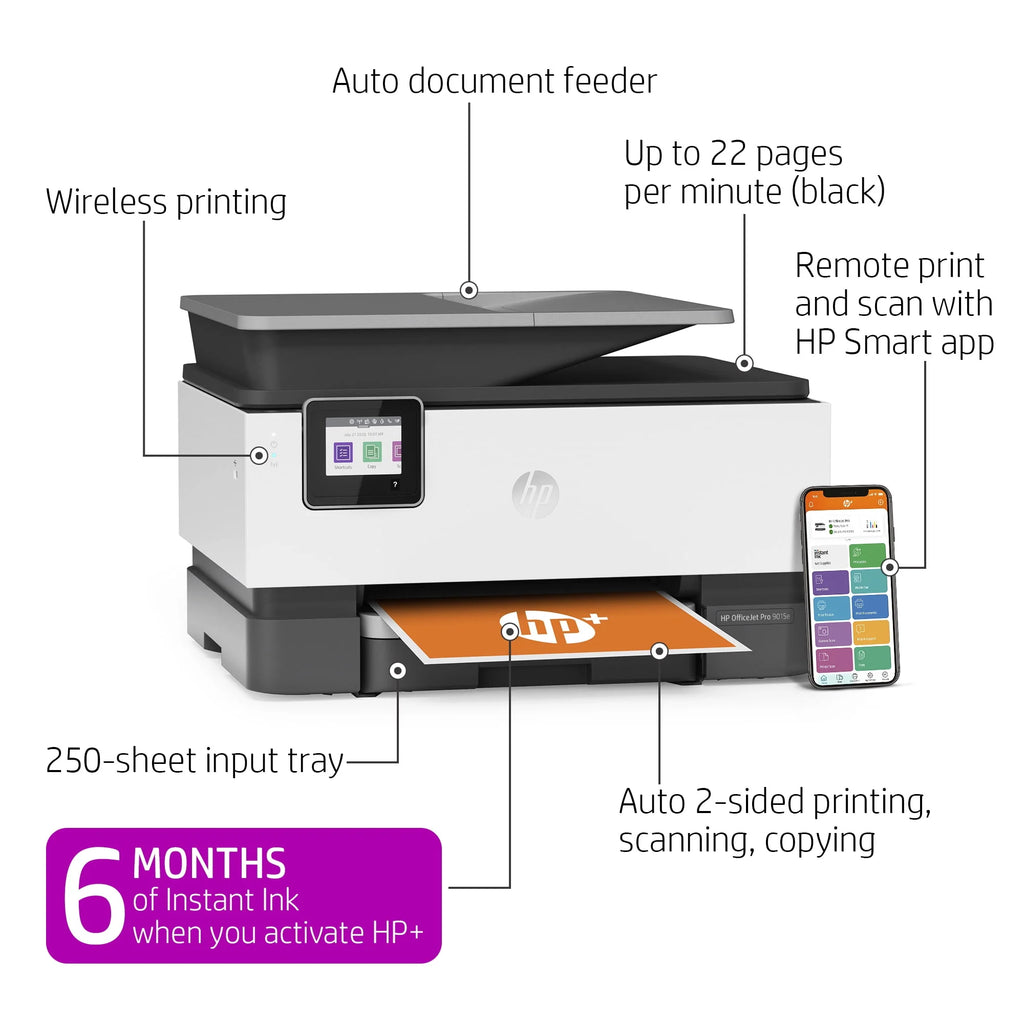 Wireless Color Inkjet Printer H418