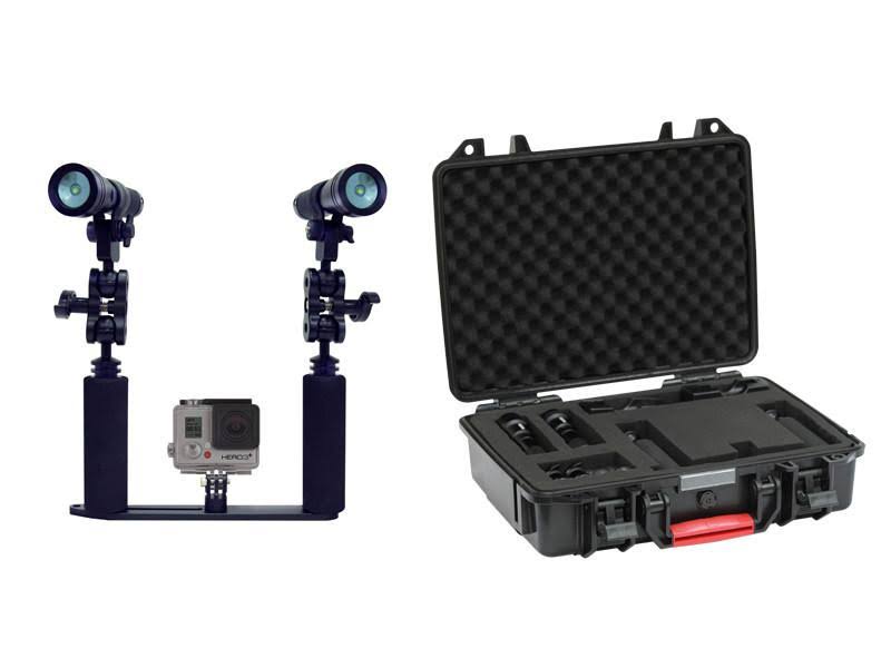 Dive Lights Video Light & Tray Kit with Hard Case Y422776