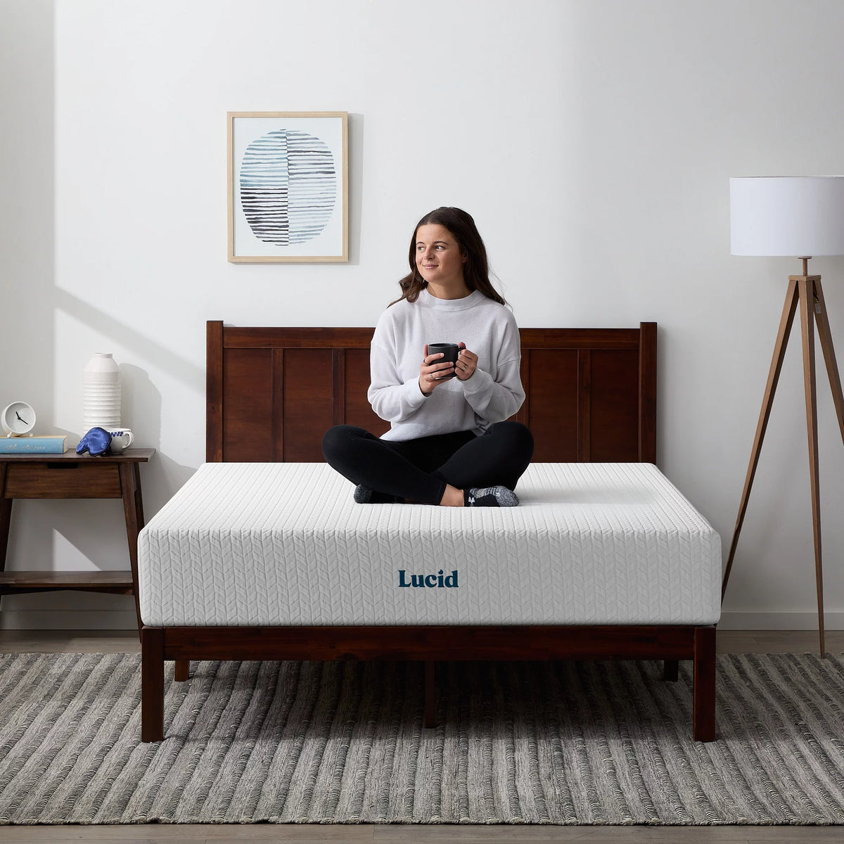 10 Gel Memory Foam Mattress Queen E7286