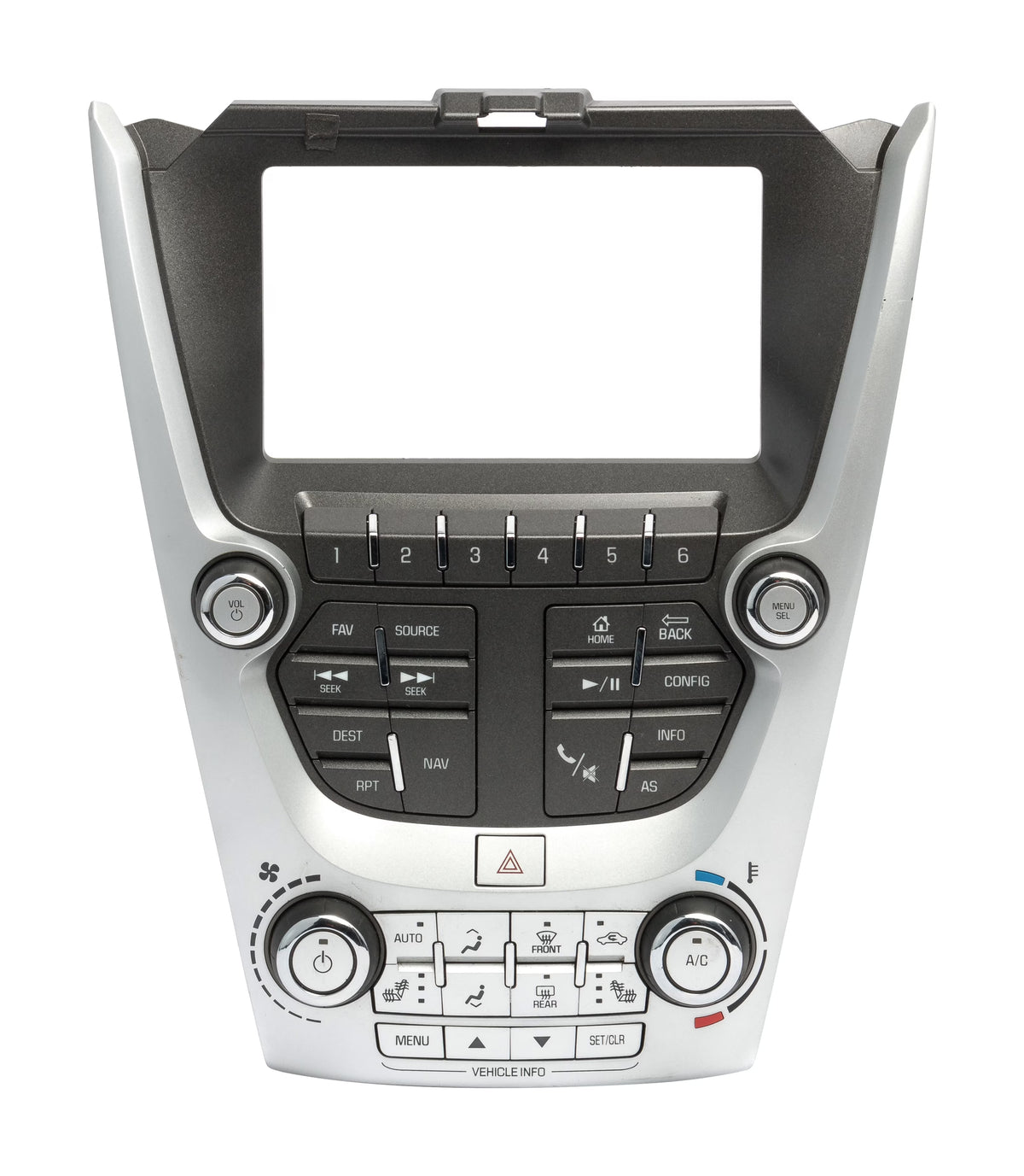 Restored Audio Equipment Control Panel Temperature G521454