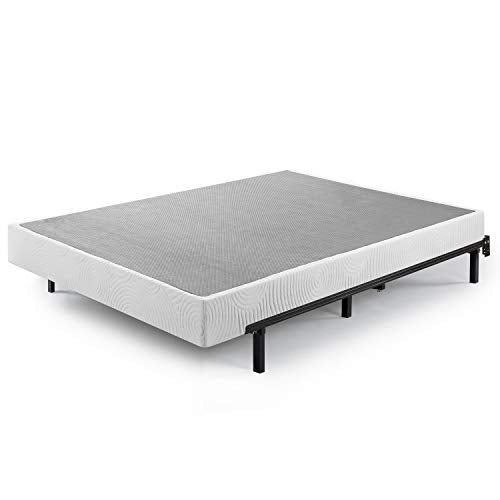 Queen White 9 Inch Metal Box Spring D203