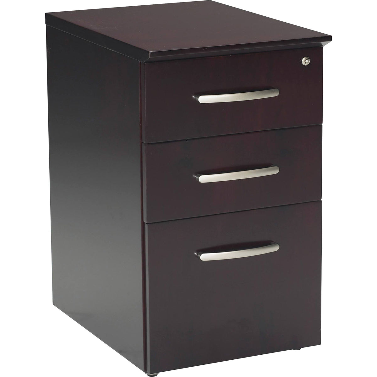Mahogany Box-Box-File Pedestal T7626