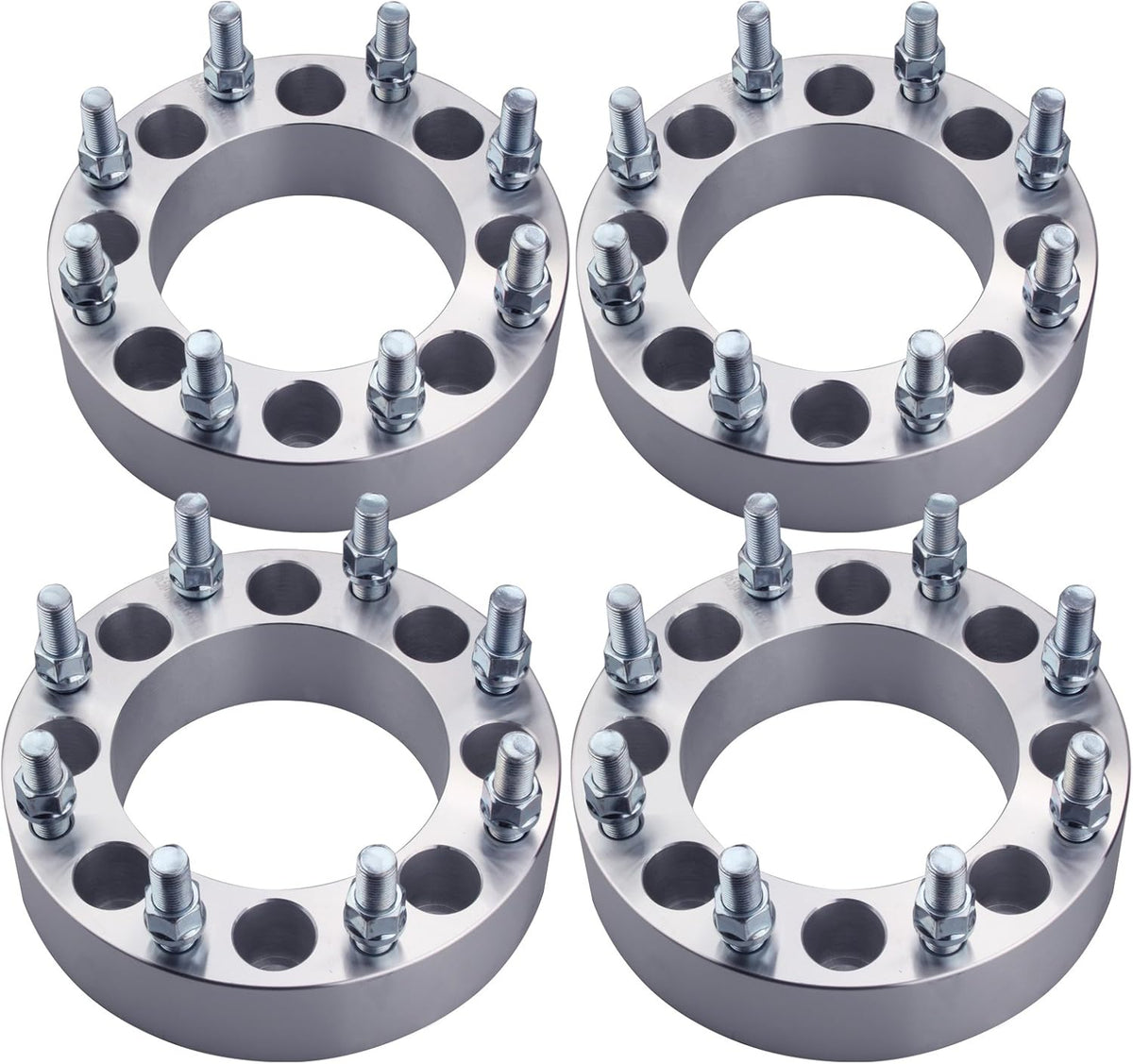 4PC 8x170 to 8x180 Wheel Adapters 1.5 Inch with 14x1.5 Studs W166