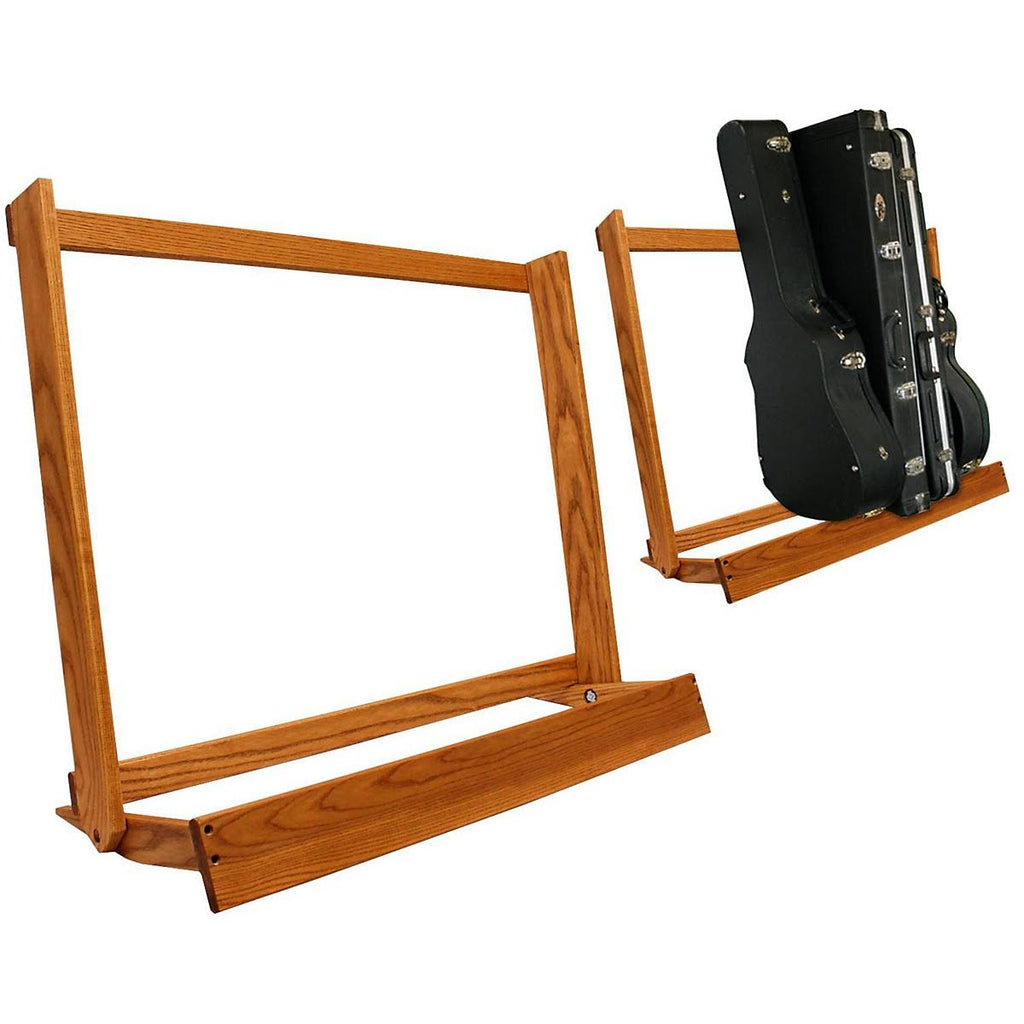 Hardwood Guitar Case Rack Y715464