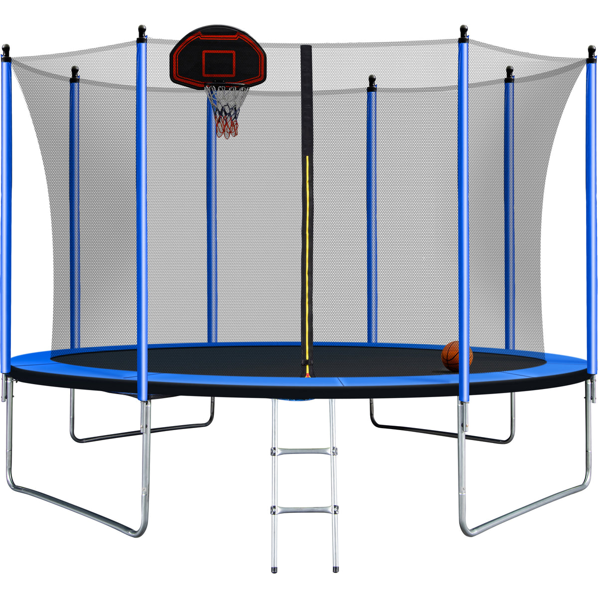 10FT Trampoline with Basketball Hoop R3111