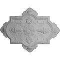 Cathedral Ceiling Medallion, Hand-Painted Pearl White K84188
