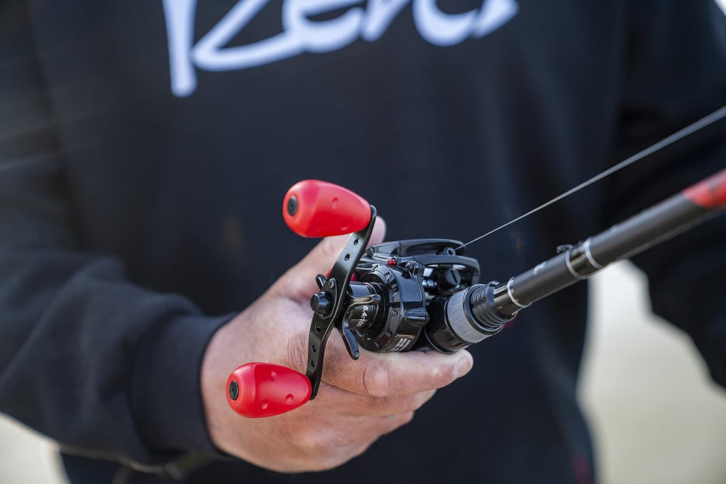 Black Max Low Profile Baitcast Reel and Fishing Rod Combo J7654