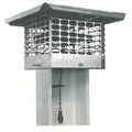 13 inch x 13 inch Stainless Steel Damper Cap H3833
