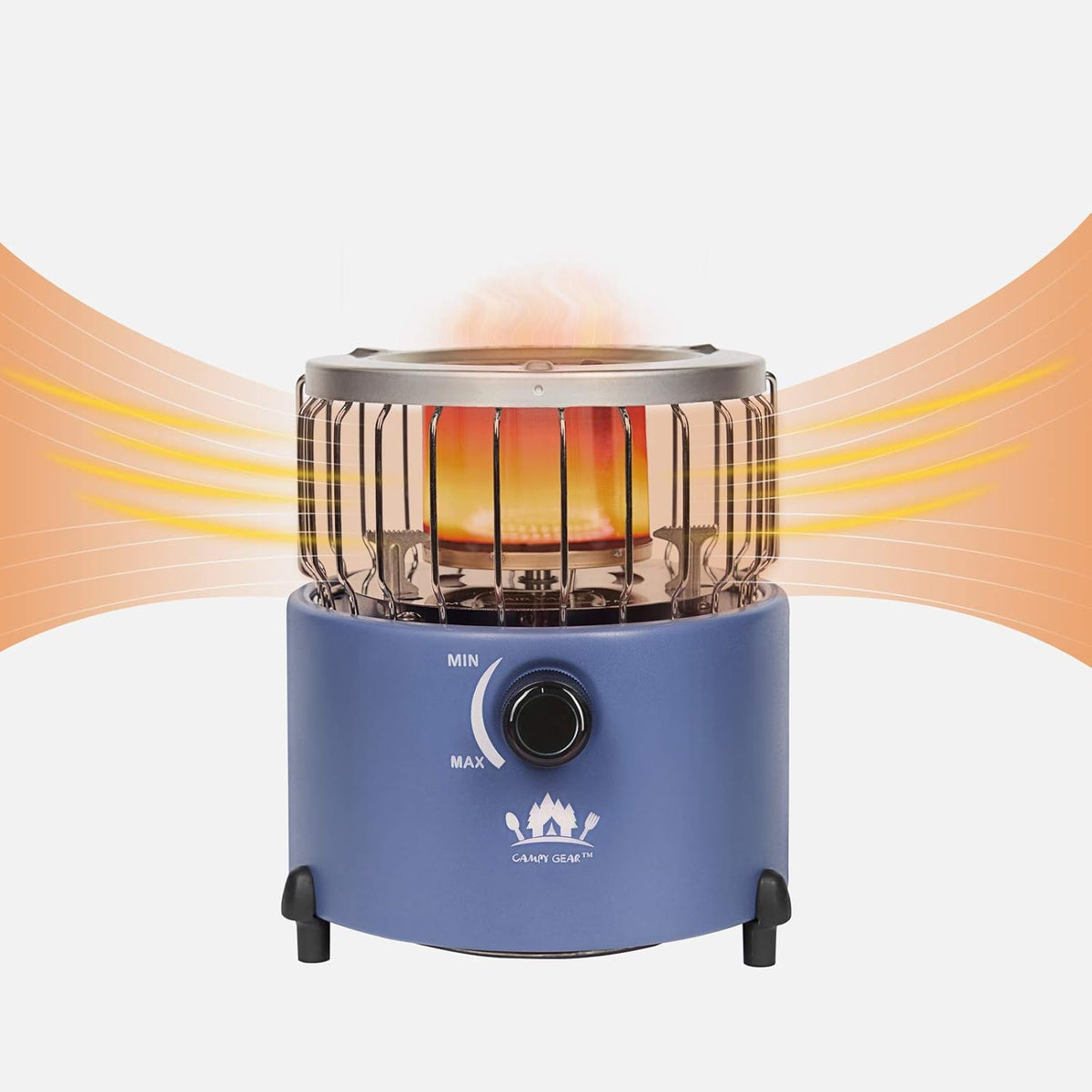Orange 2 in 1 Portable Propane Heater & Stove G213777