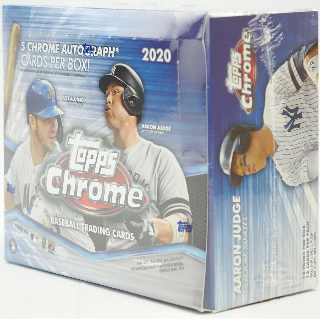 2020 Topps Chrome Baseball Jumbo Box V516