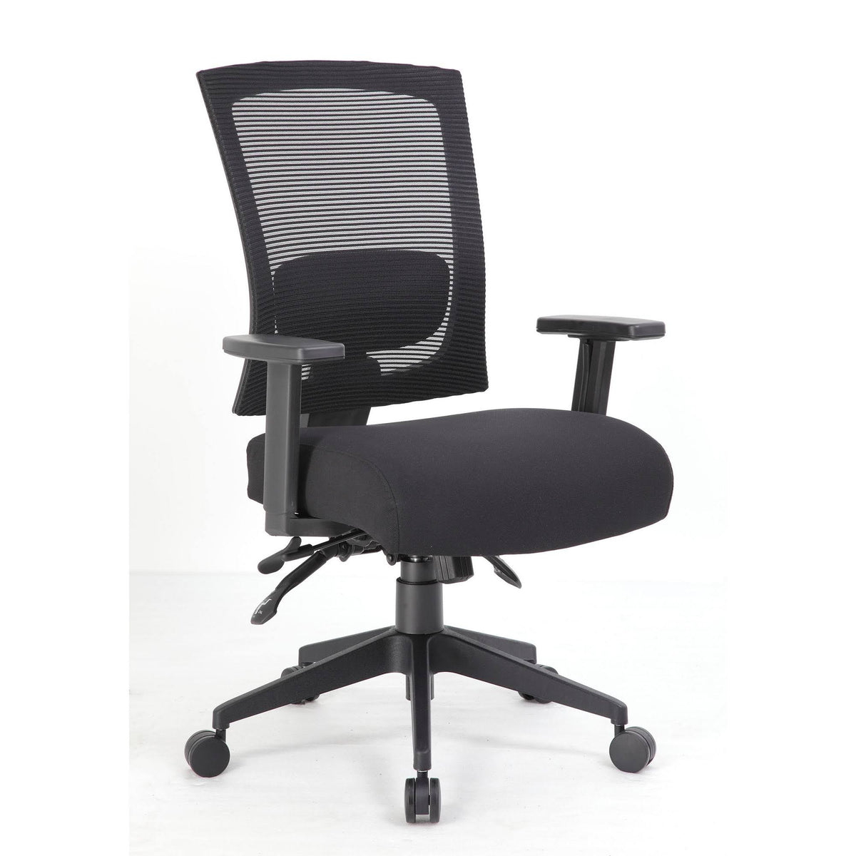 Black Mesh Back Task Chair with Seat Slider M993
