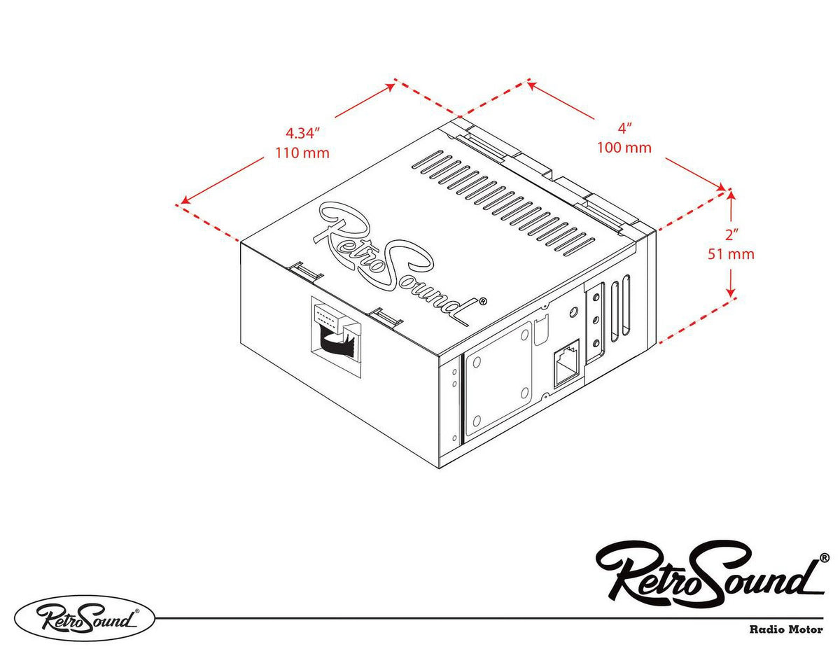 Compatible with 1977-82 Chevrolet Corvette Bluetooth USB AM/FM O95454