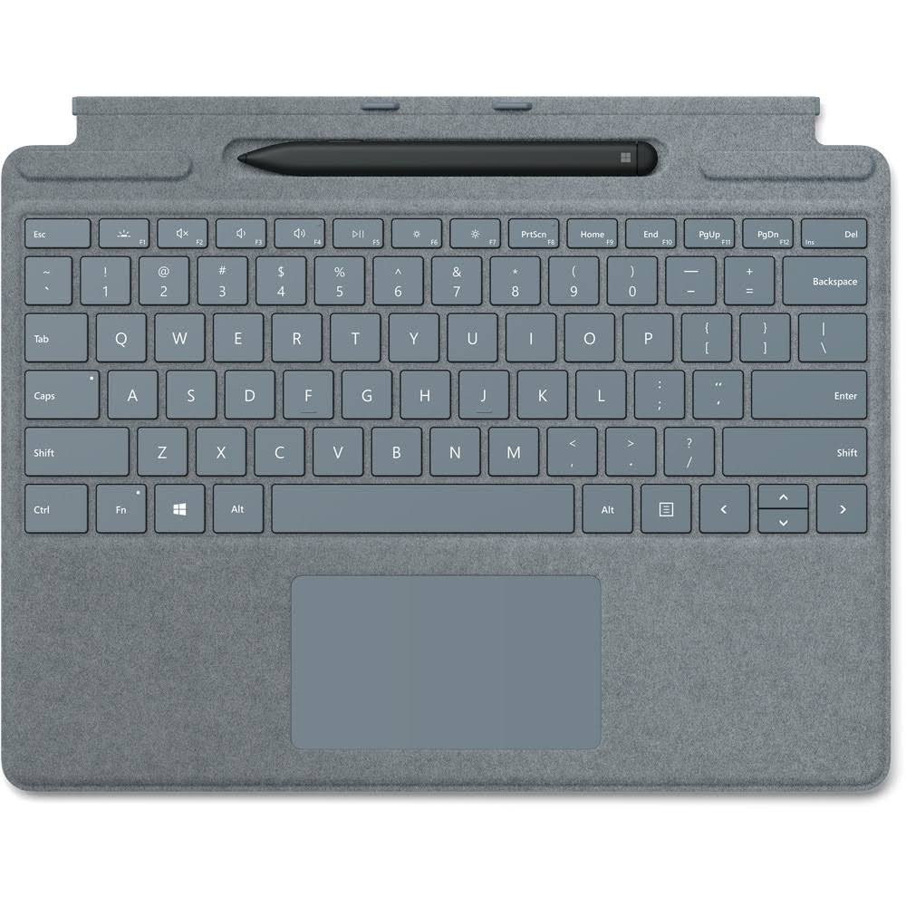 Ice Blue Backlit Keyboard with Trackpad H42446